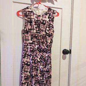 Eliza J purple work dress